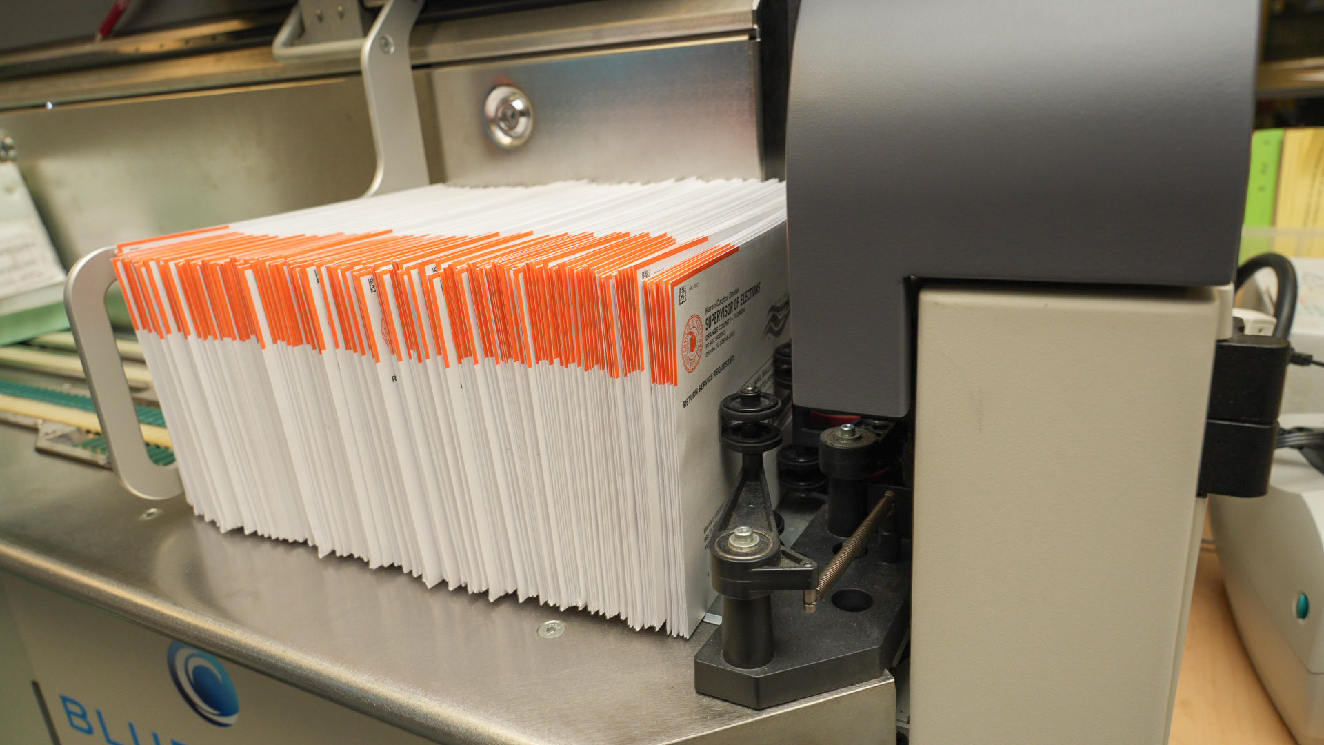 Orange County Elections warehouse operations