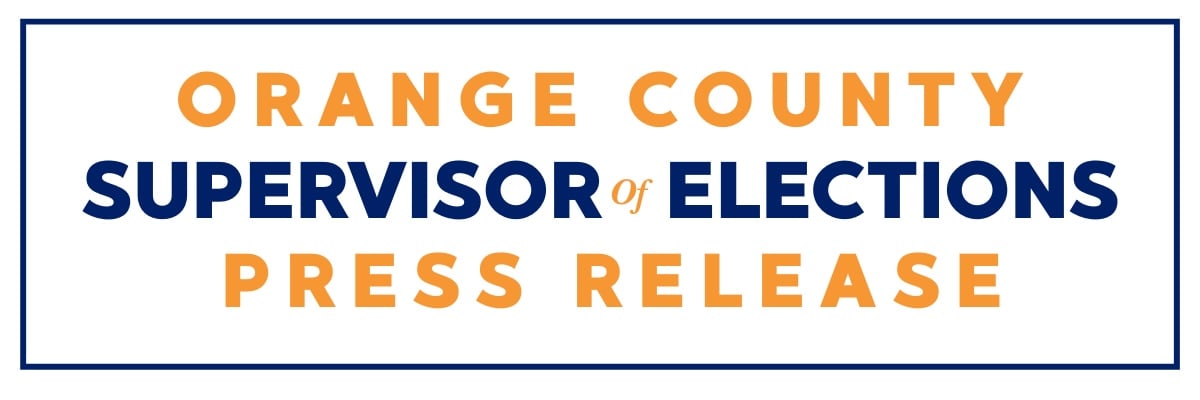 Orange County Supervisor of Elections Announces Recovery of Taxpayer Funds and First Successful Election